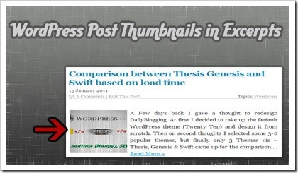 WordPress Post Thumbnails