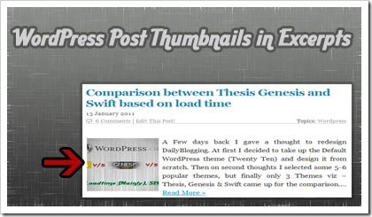 Show Post Excerpt On Homepage Wordpress