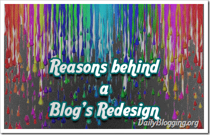 Blog redesign