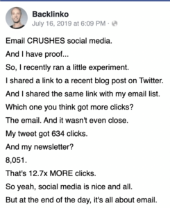 Email Marketing Crushes Social Media