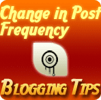 Change in Post Frequency