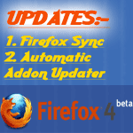 Firefox 4 Beta 8 updates