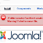 Failed to move file Joomla Error