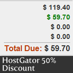 HostGator Discount