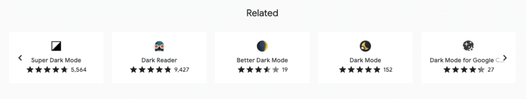 dark mode extensionss min